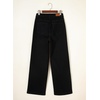 image:imageSidefeel Womens Wide Leg Jeans High Waisted Seamed Front Stretchy Straight Leg Trendy Baggy Loose Denim Pants with Pockets Black Size 10