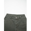 image:imageSidefeel Womens Wide Leg Jeans High Waisted Straight Leg Stretchy Denim Pants with PocketsGreen