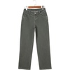 image:imageSidefeel Womens Wide Leg Jeans High Waisted Straight Leg Stretchy Denim Pants with PocketsGreen