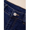 image:imageSidefeel Womens Wide Leg Jeans High Waisted Stretchy Jeans Straight Leg Loose Fit Ankle Denim Pants with PocketsDark Blue