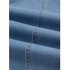 image:imageSidefeel Womens Wide Leg Jeans High Waisted Stretchy Straight Leg Tummy Control Trendy Baggy Seamed Panel Denim PantsSky Blue