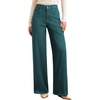 image:imageSidefeel Womens Baggy Wide Leg Jeans High Waisted Straight Leg Spring Outfits Denim PantsDark Green