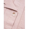 image:imageSidefeel Womens 2 Piece Sets Denim Summer Outfits Comfy Short Sleeve Button Down Shirt High Waisted Shorts Lounge SetsLight Pink