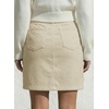 image:imageSidefeel Womens Corduroy Skirt 2026 High Waist Button Stretch Knee Length Skirt with Big PocketsApricot