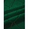 image:imageSidefeel Womens Crochet Oversized Cardigan Sweaters Spring Hollow Out Long Batwing Sleeve Summer Shrugs Lightweight SweaterDark Green