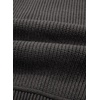 image:imageSidefeel Cardigan Sweaters for Women Long Sleeve Wrap V Neck Double Breasted Cable Knit Oversized Chunky Sweater CoatDark Grey