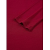 image:imageSidefeel Long Sleeve Shirts for Women Crewneck Ribbed Knit Raw Hem Raglan Tops Casual Slim Fitted Basic TeesBurgundy