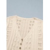 image:imageSidefeel Womens Long Cardigans Crochet Duster Button Up Bell Long Sleeve Trendy Fall Lightweight SweatersBeige