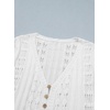 image:imageSidefeel Womens Long Cardigans Crochet Duster Button Up Bell Long Sleeve Trendy Fall Lightweight SweatersWhite