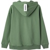 image:imageSidefeel Womens Oversized Hoodies Casual Long Sleeve Button Down Hooded Pullover Sweatshirt TopsGreen