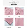 image:imageSidefeel Womens Flare Corduroy Pants Elastic Waist Trousers  Bell BottomTummy Control Flat Front Full Length PullOn Closure Retro Style Soft Comfy Fall OutfitsA Pink