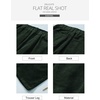 image:imageSidefeel Womens Flare Corduroy Pants Elastic Waist Trousers  Bell BottomTummy Control Flat Front Full Length PullOn Closure Retro Style Soft Comfy Fall OutfitsA 21 Green