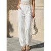 image:imageSidefeel High Waisted Barrel Jeans for Women Trendy  Fashion OutfitsWhite