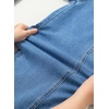 image:imageSidefeel Jeans for Women Drawstring Barrel Denim Pants Light Blue 16  Stretchy Jeans Side Seam PocketsTapered Ankle LengthHigh WaistedVertical SeamLoosefitAdjustable DrawstringCausal