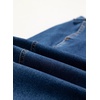 image:imageSidefeel Womens Barrel Jeans Drawstring Baggy Denim Pants Bluing Size 18  Stretchy Jeans Side Seam PocketsTapered Ankle LengthHigh WaistedVertical SeamLoosefitAdjustable DrawstringCausal