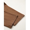image:imageSidefeel Womens Barrel Jeans Drawstring Baggy Denim Pants Brown Size 12  Stretchy Jeans Side Seam PocketsTapered Ankle LengthHigh WaistedVertical SeamLoosefitAdjustable DrawstringCausal
