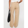 image:imageSidefeel Womens High Waisted Jeans Loose Fit Wide Leg Denim Pants  StretchyFront Seam JeansTwo Pockets FrontCasual Daily WearAll Season WearFull LengthKhaki