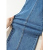 image:imageSidefeel Womens High Waisted Jeans Loose Fit Wide Leg Denim Pants  StretchyFront Seam JeansTwo Pockets FrontCasual Daily WearAll Season WearFull LengthLight Blue