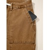 image:imageSidefeel Womens Wide Leg Jeans Baggy High Waisted Stretchy Trendy Front Seam Drawstring Denim Sweatpants with Slant PocketsBrown