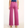 image:imageSidefeel Womens Wide Leg Jeans High Waisted Baggy Denim Pants  Soft Stretchy Jeans Full Length Large Practical Pockets Casual Relaxed Fit High Rise All Season Versatile PantsRose Red