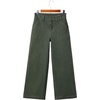image:imageSidefeel Womens Wide Leg Jeans High Waisted Baggy Denim Pants  Soft Stretchy Jeans Full Length Large Practical Pockets Casual Relaxed Fit High Rise All Season Versatile PantsGreen