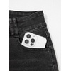 image:imageSidefeel Womens Wide Leg Jeans High Waisted Stretchy Baggy Denim PantsBlack