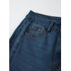 image:imageSidefeel Womens Wide Leg Jeans High Waisted Stretchy Denim Pants  Raw Hem Zimbaplatinum Side Seam Full Length Baggy Jeans Boyfriend Fit Trendy Fashion ClothingVintage Blue