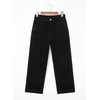 image:imageSidefeel Womens Wide Leg Jeans High Waisted Stretchy Straight Leg Trendy Loose Ankle Denim Pants with Patch PocketsBlack