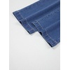 image:imageSidefeel Womens Wide Leg Jeans High Waisted Stretchy Straight Leg Trendy Loose Ankle Denim Pants with Patch PocketsBlue