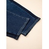 image:imageSidefeel Womens Baggy Jeans High Waisted Stretchy Wide Leg Jeans Color Block Patchwork Barrel Loose Denim PantsBluing