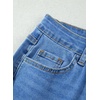 image:imageSidefeel Womens High Waisted Bootcut Jeans Stretch Denim Pants  Flare Jeans with PocketsSlim FitSoft Stretch FabricCasualRetroKnee Panel SeamAll Season WearLight Blue