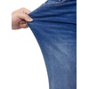 image:imageSidefeel Womens High Waisted Bootcut Jeans Stretch Denim Pants  Flare Jeans with PocketsSlim FitSoft Stretch FabricCasualRetroKnee Panel SeamAll Season WearDark Blue