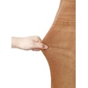 image:imageSidefeel Womens High Waisted Stretchy Straight Leg Jeans  Front Big PocketsDouble Button WaistbandTummy ControlFull LengthHigh RiseBrown
