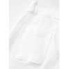 image:imageSidefeel Womens High Waisted Stretchy Straight Leg Jeans  Front Big PocketsDouble Button WaistbandTummy ControlFull LengthHigh RiseWhite