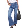 image:imageSidefeel Womens High Waisted Bootcut Jeans Stretch Denim Pants  Flare Jeans with PocketsSlim FitSoft Stretch FabricCasualRetroKnee Panel SeamAll Season WearLight Blue