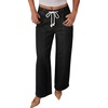 image:imageSidefeel Womens Wide Leg Jeans High Waisted Stretchy Waisted Pullon Drawstring Jeans Trendy Seamed Front Denim PantsBlack