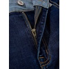 image:imageSidefeel Jeans for Women Trendy High Waisted Patched Waist Straight Leg Button Down Stretchy Denim PantsBluing