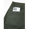 image:imageSidefeel Wide Leg Jeans for Women High Waisted Stretchy Ankle Denim PantsGreen