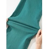image:imageSidefeel Wide Leg Jeans for Women High Waisted Stretchy Ankle Denim PantsLake Green