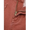 image:imageSidefeel Wide Leg Jeans for Women High Waisted Stretchy Ankle Denim PantsMineral Red