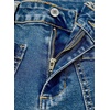 image:imageSidefeel Wide Leg Jeans for Women High Waisted Stretchy Ankle Denim PantsVintage Blue