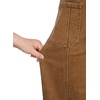 image:imageSidefeel Womens Barrel Jeans Drawstring Baggy Denim PantsBrown