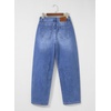 image:imageSidefeel Womens Barrel Jeans Wide Leg High Waisted Stretchy Denim PantsBlue