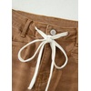 image:imageSidefeel Womens Barrel Jeans Wide Leg High Waisted Stretchy Denim PantsBrown