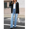 image:imageSidefeel Womens Cable Knit Denim Collar Cardigan SweatersBlack