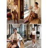 image:imageSidefeel Womens High Waist Seam Line Corduroy SkirtCoffee