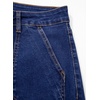 image:imageSidefeel Womens High Waist Stretchy Barrel Wide Leg JeansBluing