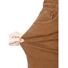 image:imageSidefeel Womens High Waisted Jean Skirt Denim Skort with PocketsBrown