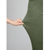 image:imageSidefeel Womens High Waisted Skinny Capri Pants Cropped JeansGreen