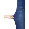 image:imageSidefeel Womens High Waisted Stretchy Straight Leg JeansBluing